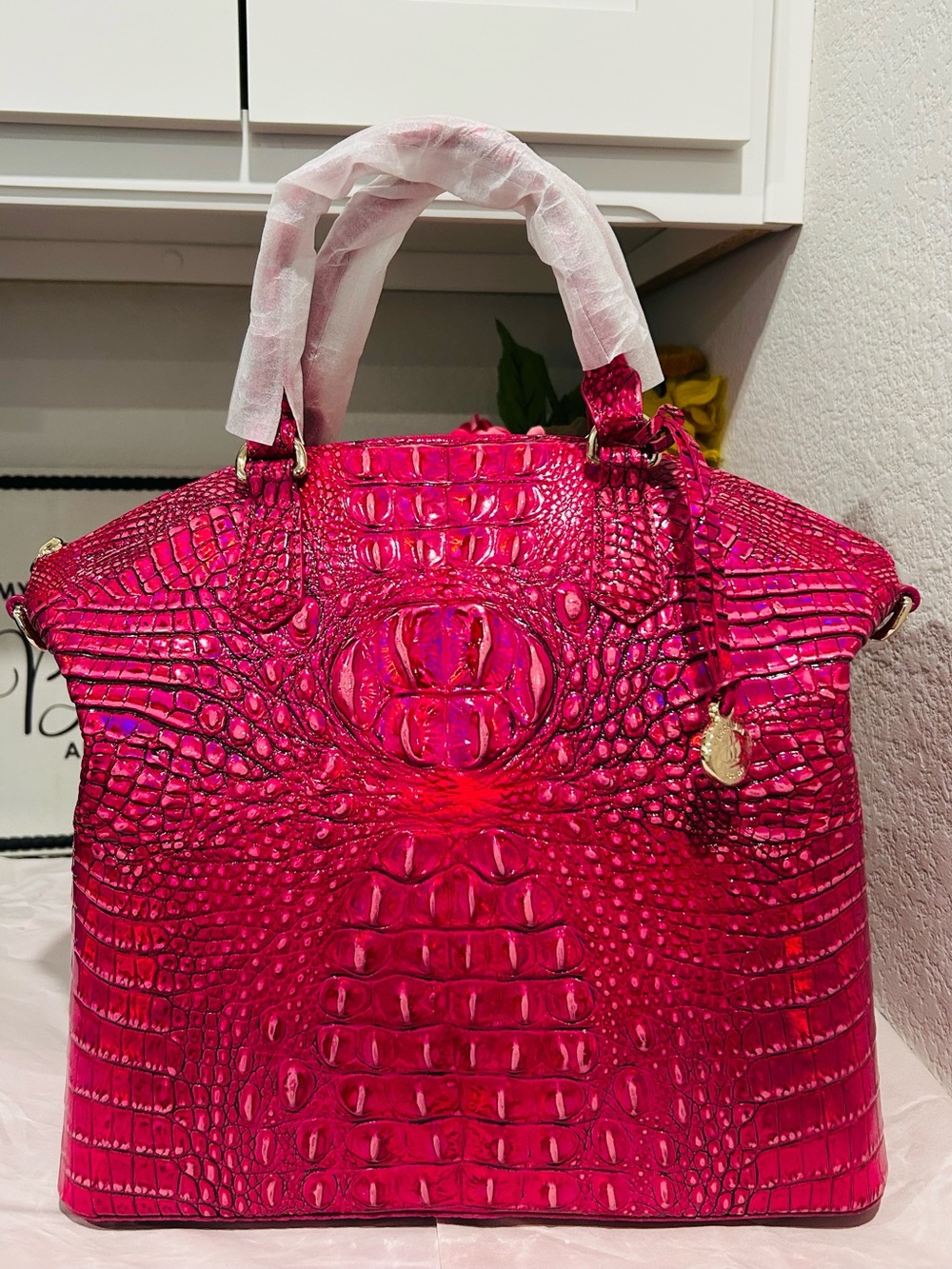 Brahmin Potion Large DUXBURY Satchel